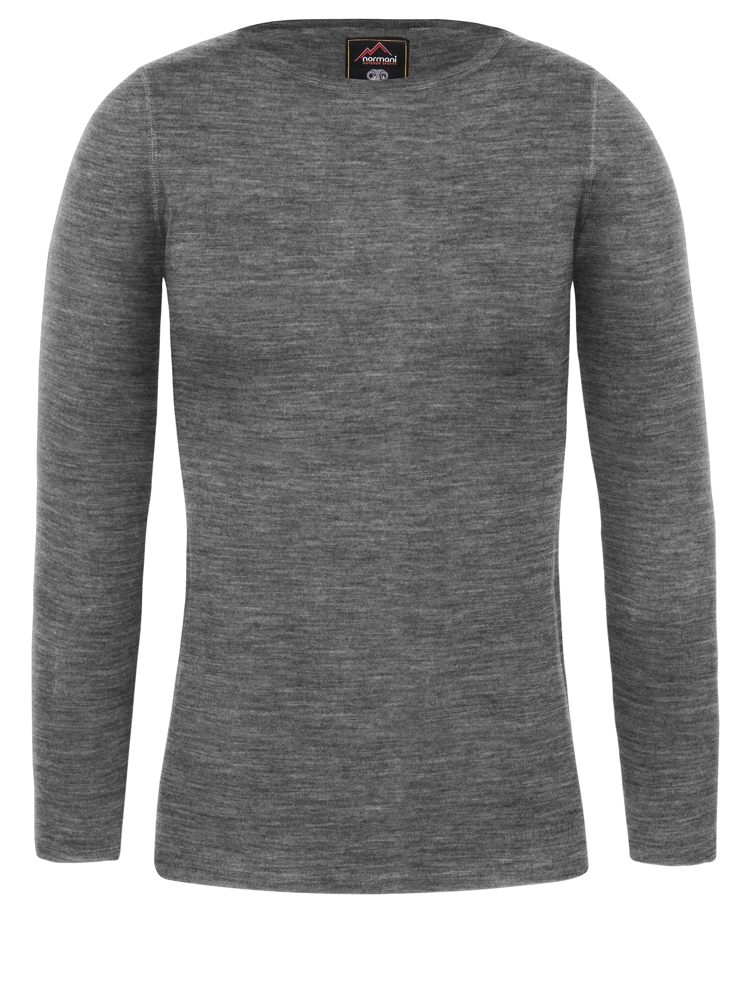 normani Sweatshirt 'Mandurah' in Grey: front