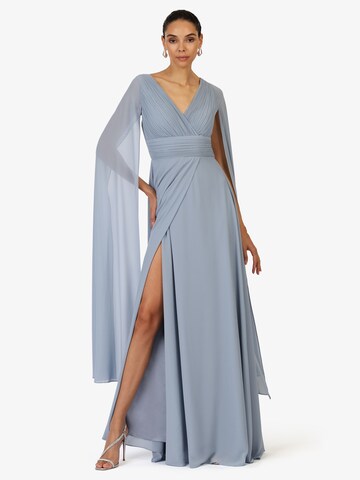 Kraimod Abendkleid in Blau: Vorderseite