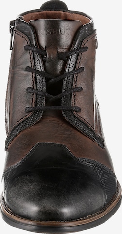 KRISBUT Lace-Up Boots in Brown