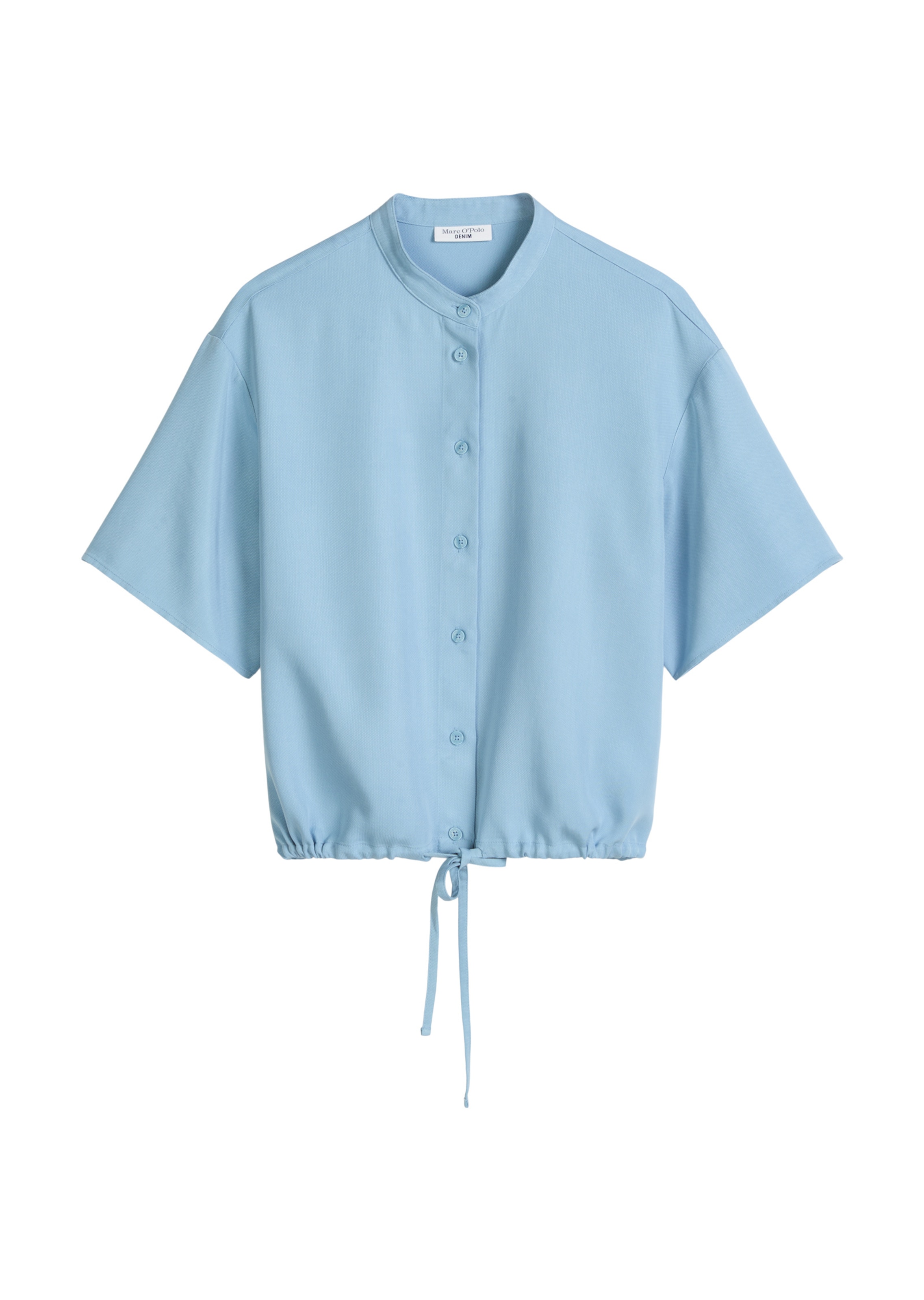 Marc O'Polo DENIM Bluse in Blau: Vorderseite