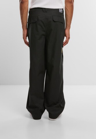 HOMEBOY Loosefit Cargobroek in Zwart