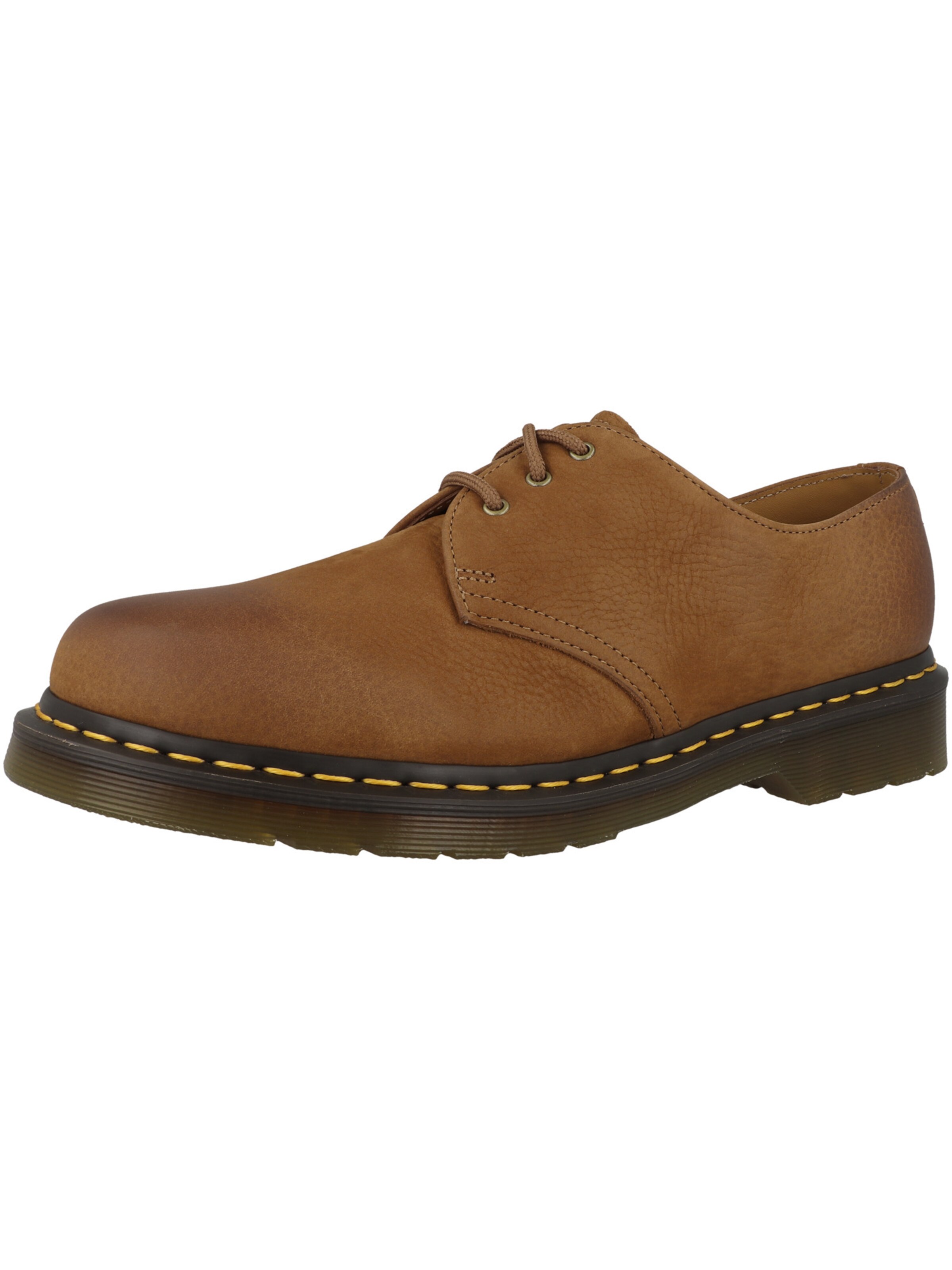 Dr. Martens Veterschoen in Bruin: voorkant