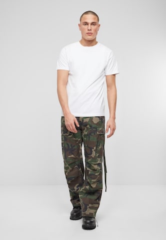 Brandit Loose fit Cargo trousers in Green