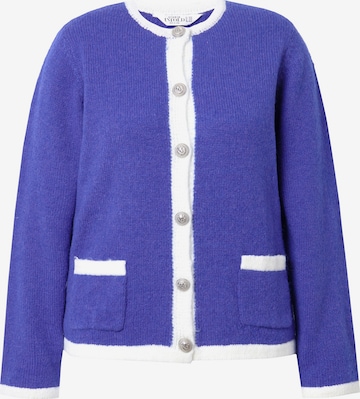 Studio Untold Knit cardigan in Purple: front
