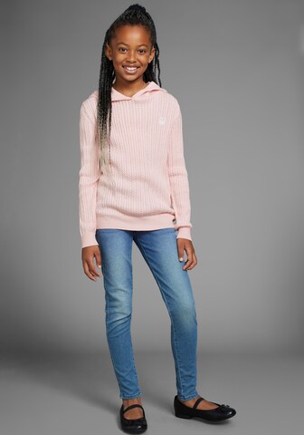 DELMAO Pullover in Pink