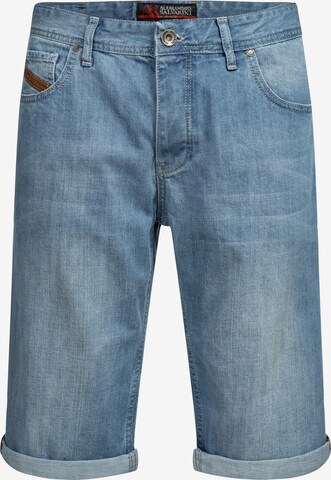 Alessandro Salvarini Regular Jeans in Blue: front