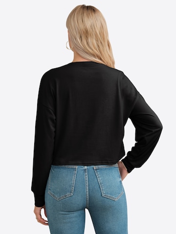 Tricou de la Imily Bela pe negru: spate