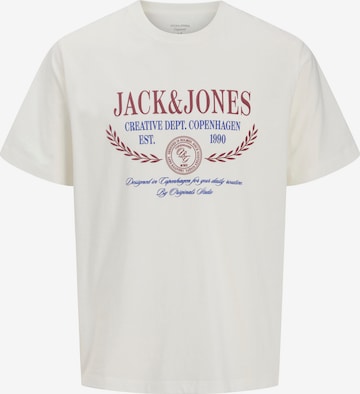 JACK & JONES - Camisa 'JORFREDERIKSBERG' em branco: frente
