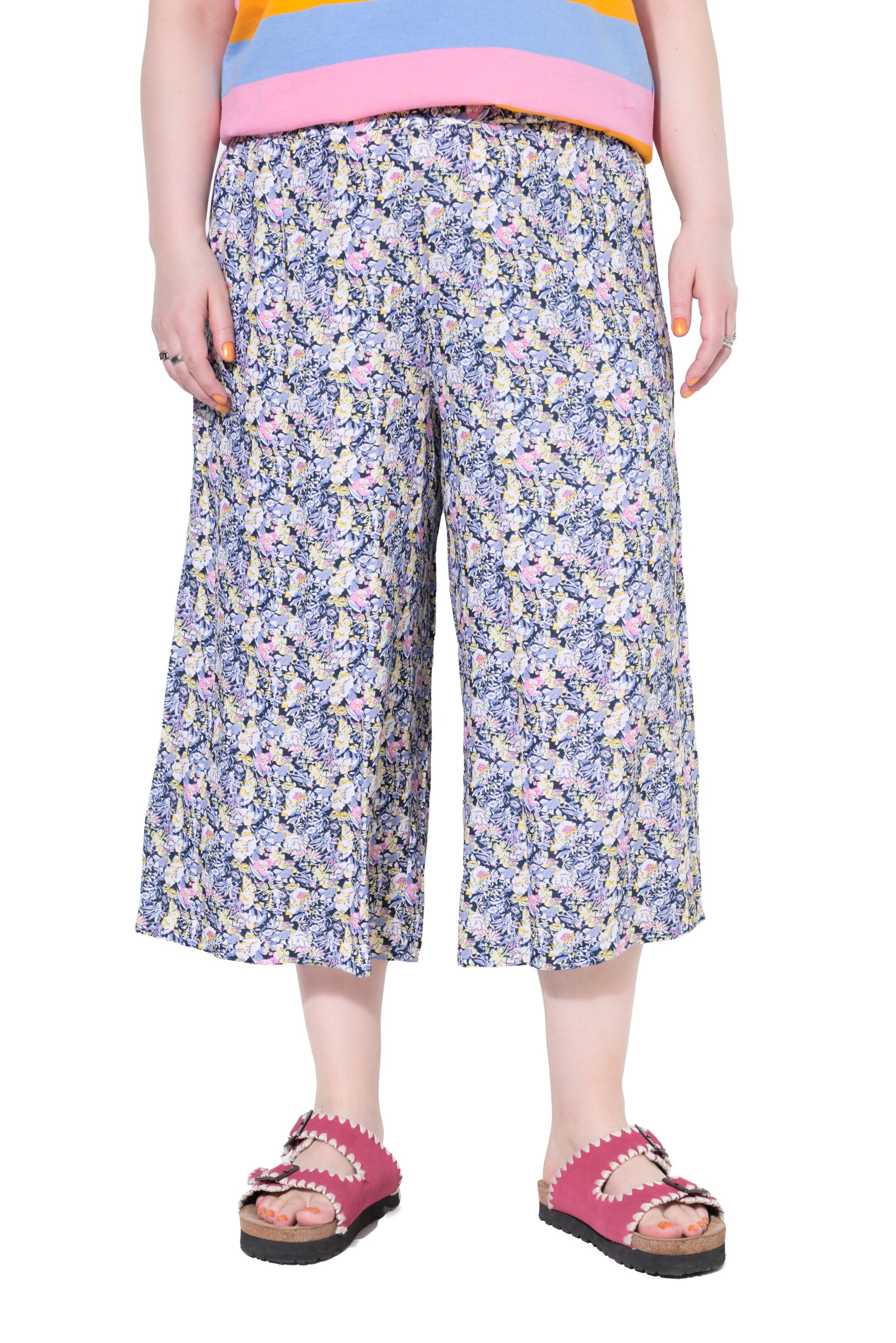 Studio Untold Regular Broek in Blauw: voorkant