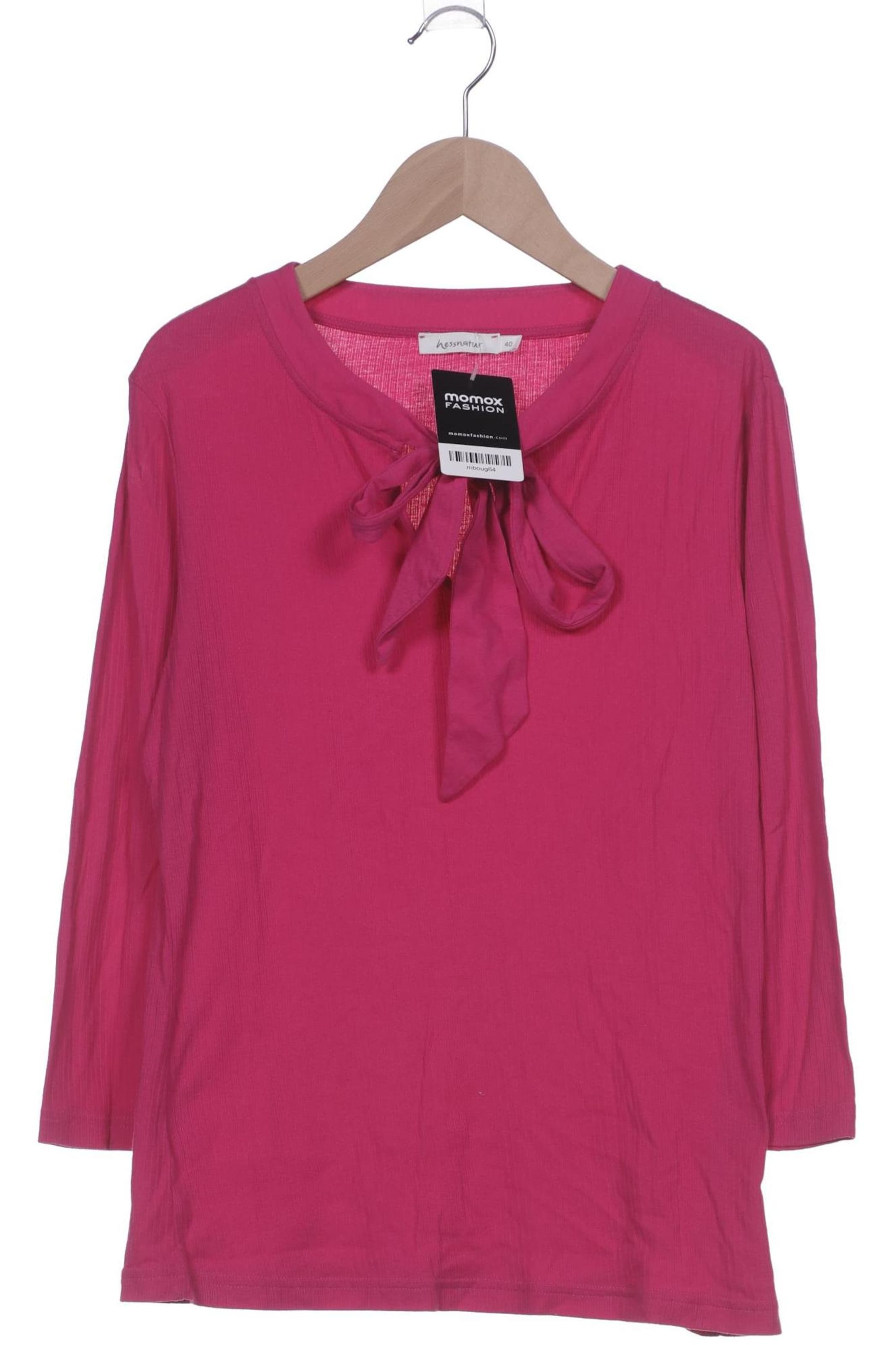 hessnatur Top & Shirt in L in Pink: front