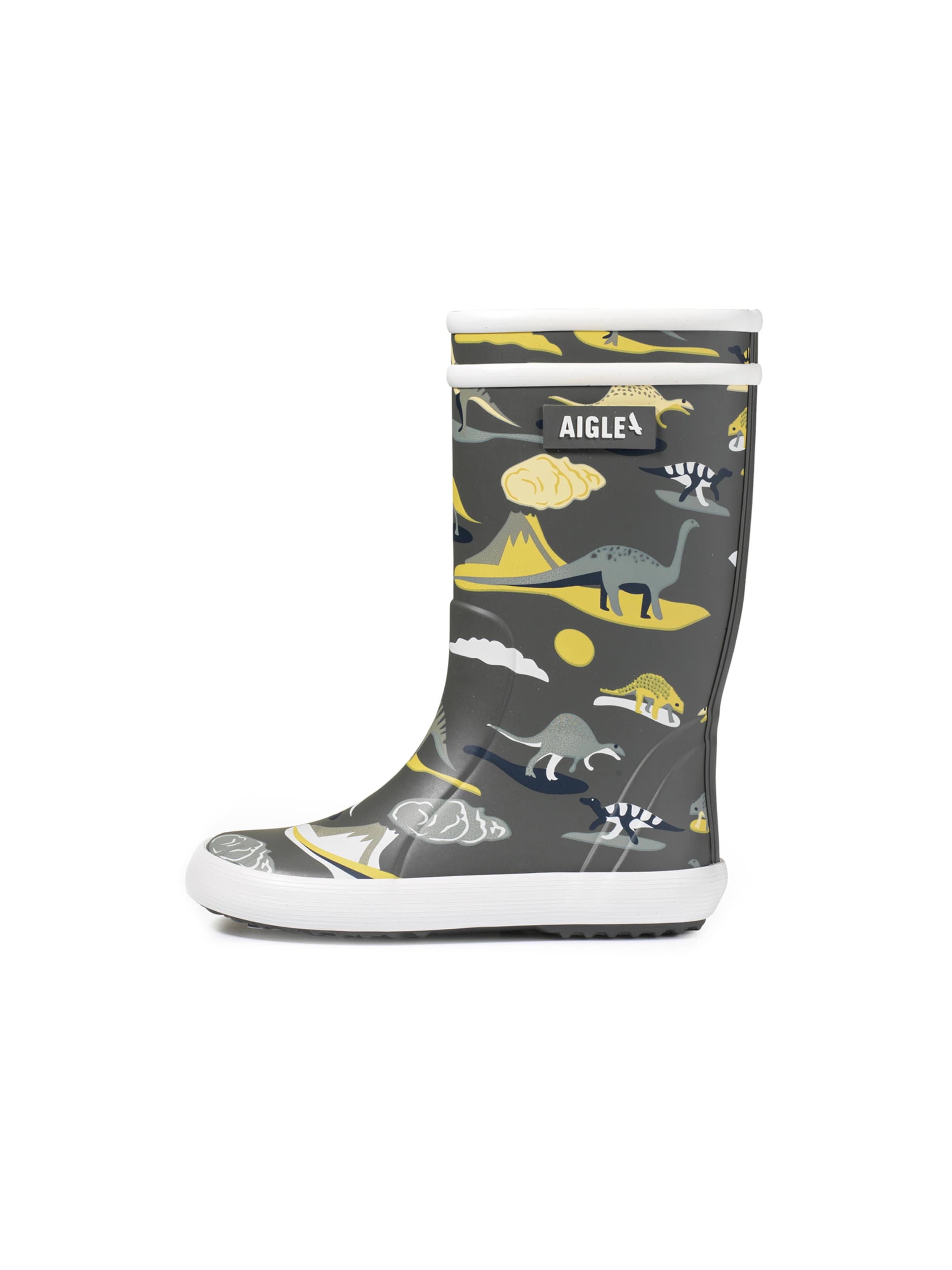 AIGLE Boots ' LOLLY POP PLAY UNISEX ' in Yellow: front