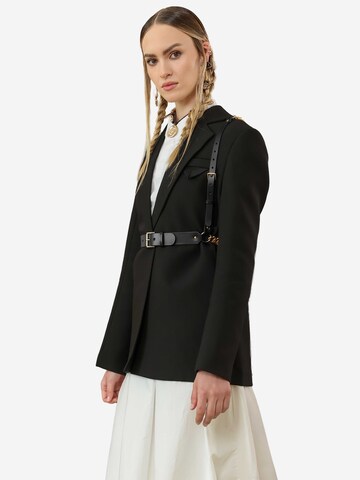 Haute Cuir Riem 'Vea Chained Harness' in Zwart