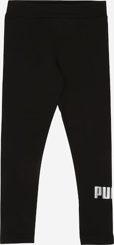 Skinny Leggings 'ESS+' PUMA en noir : devant