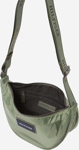 Borsa a tracolla di TOMMY HILFIGER in verde