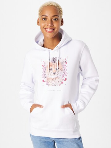 EINSTEIN & NEWTON Sweatshirt in White: front