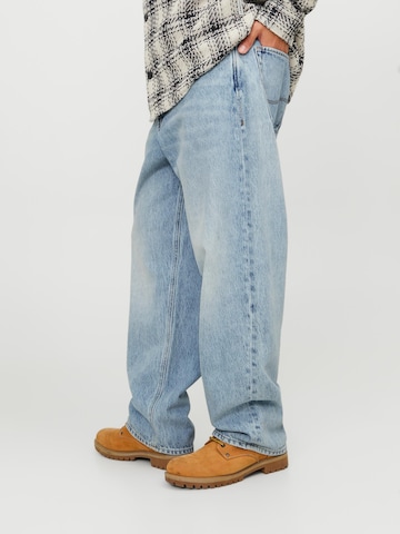 JACK & JONES Loosefit Jeans 'IRON' in Blauw