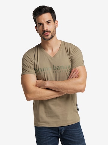 T-Shirt 'AUSTIN' BRUNO BANANI en beige : devant