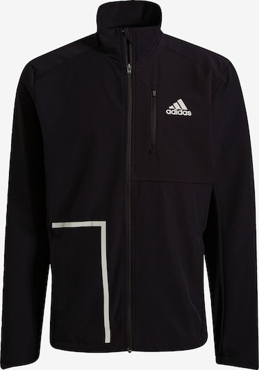 ADIDAS PERFORMANCE Athletic Jacket 'Own The Run' in Black / White, Item view