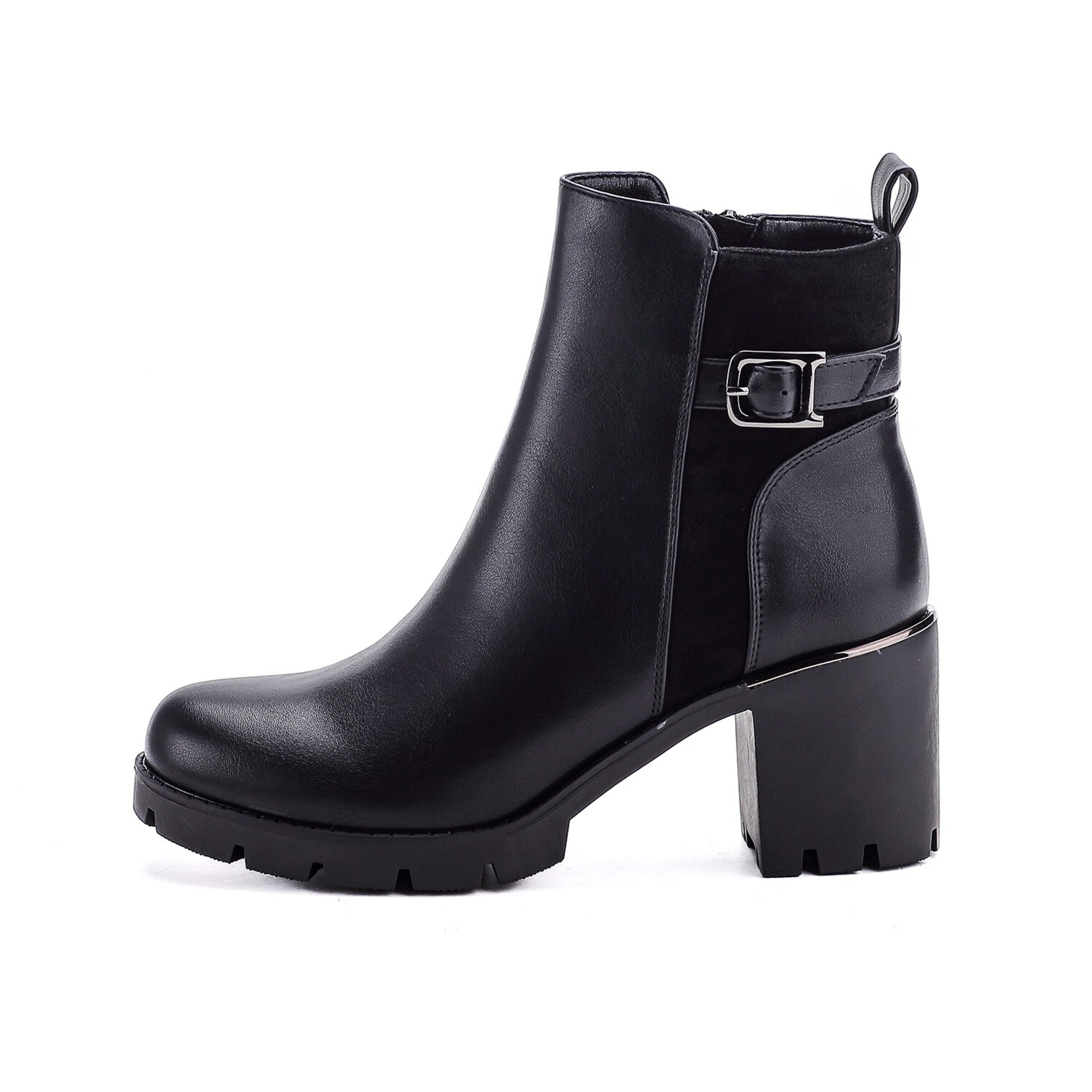 Elara Stiefelette in Schwarz