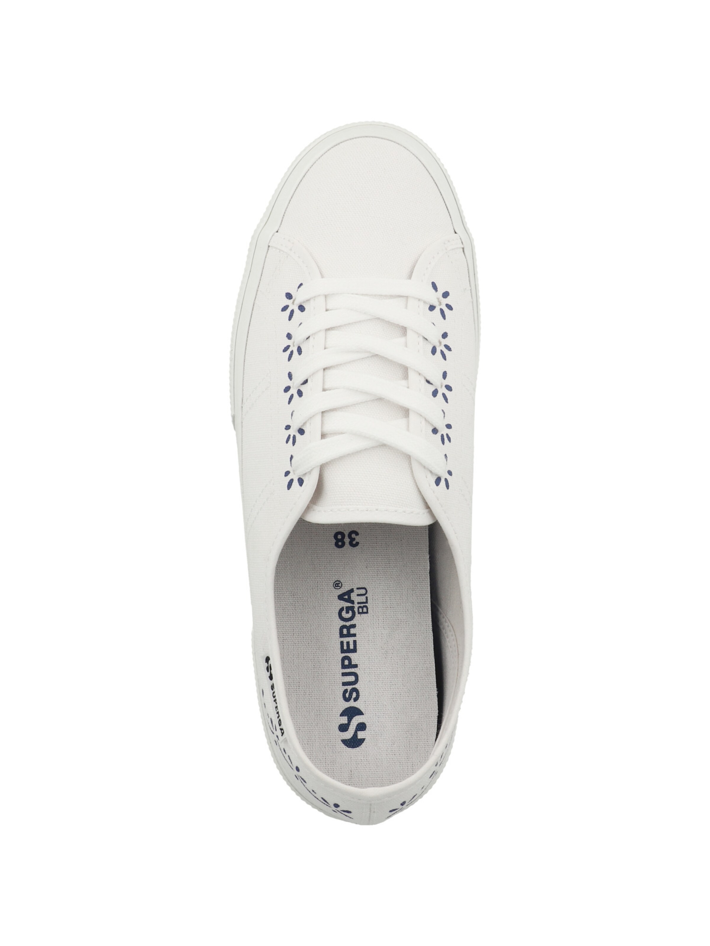 Sneaker bassa 'Leggera' di SUPERGA in bianco