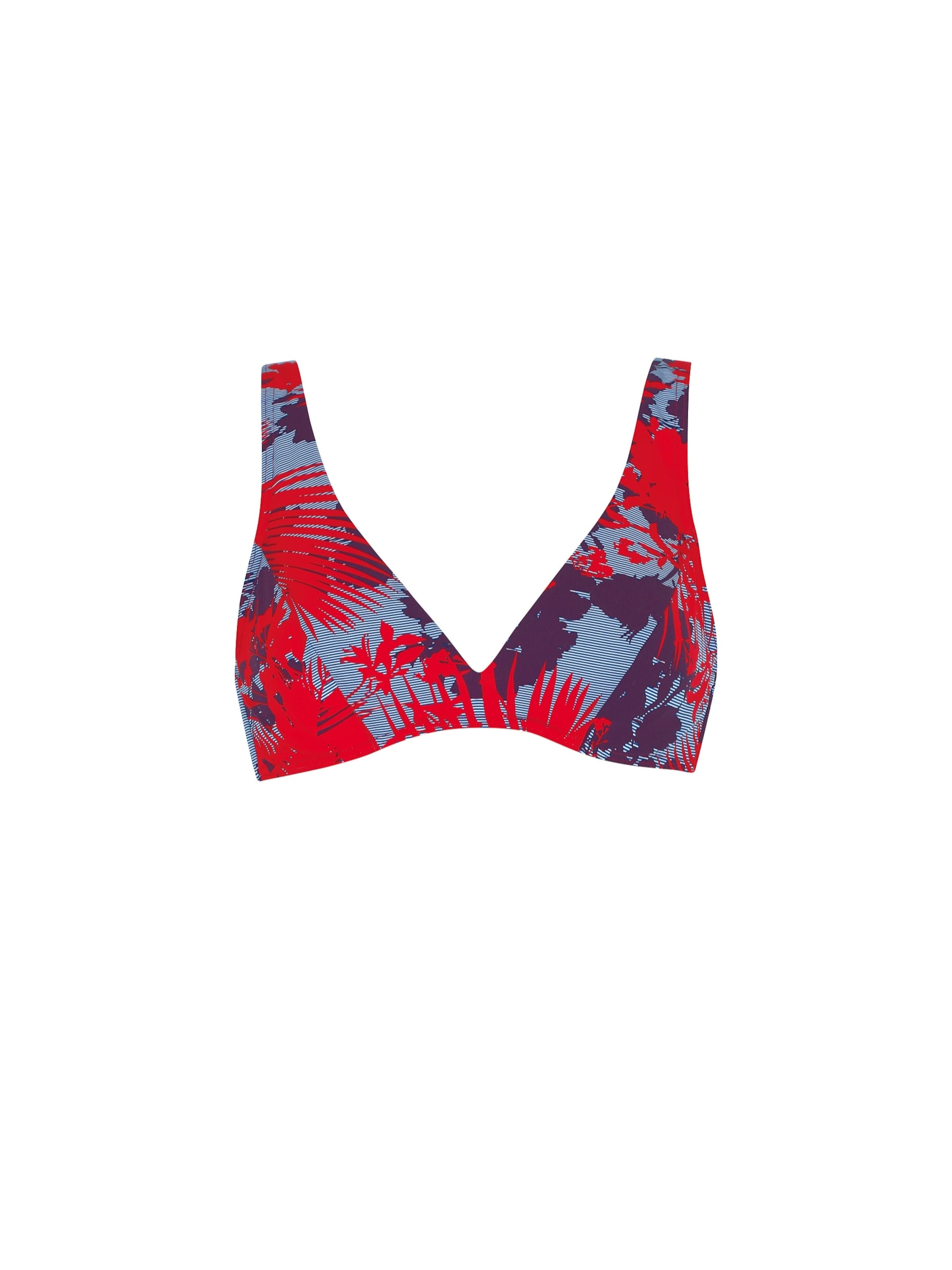 Invisible Hauts de bikini SUNFLAIR en bleu : devant