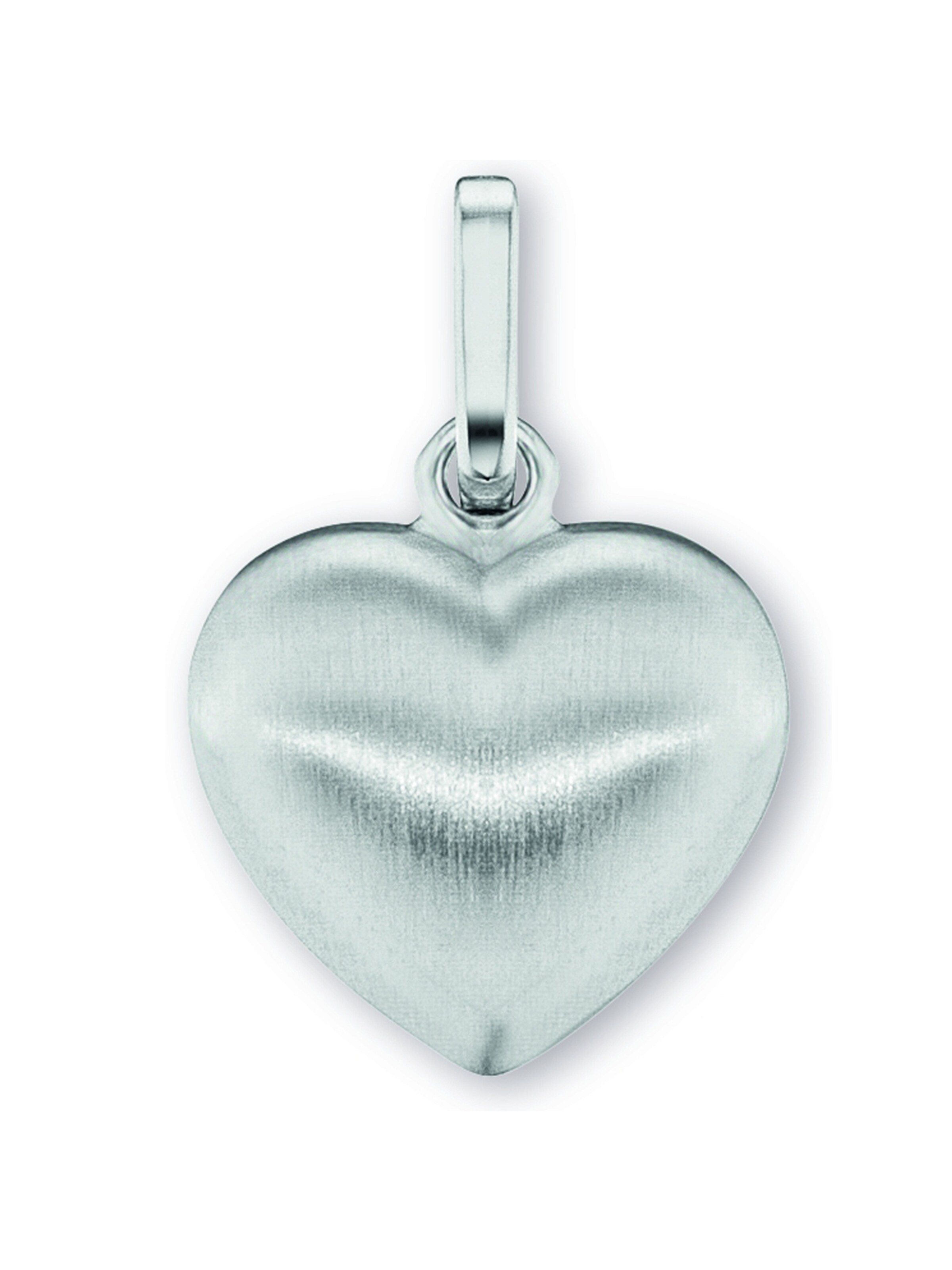 ONE ELEMENT Anhänger 'Herz' in Silber: Vorderseite
