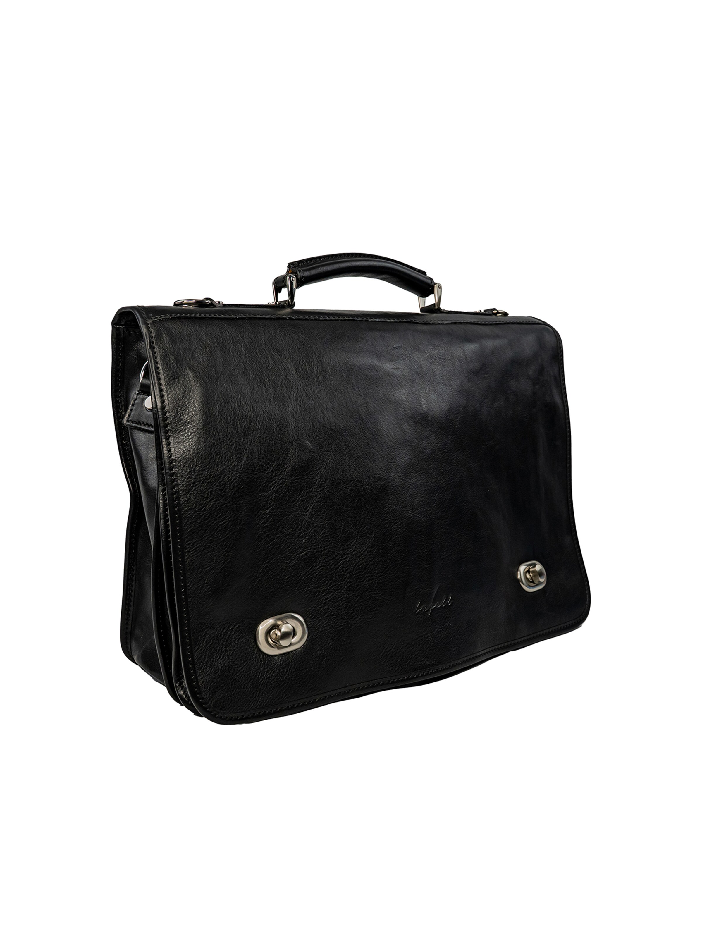 bupell Messenger 'Ernesto' in Black: front