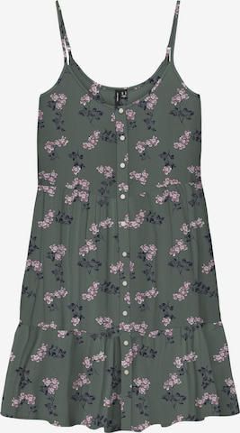 VERO MODA - Vestido 'VMBumpy' en verde: frente