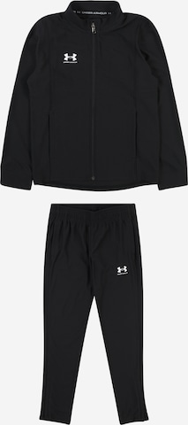 UNDER ARMOUR Trainingsanzug 'Challenger' in Schwarz: predná strana