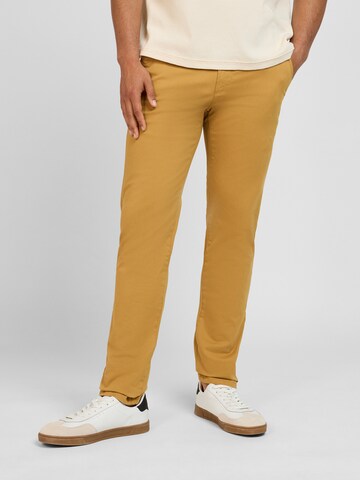 Pittman Slimfit Chinohose 'Derrick' in Gelb