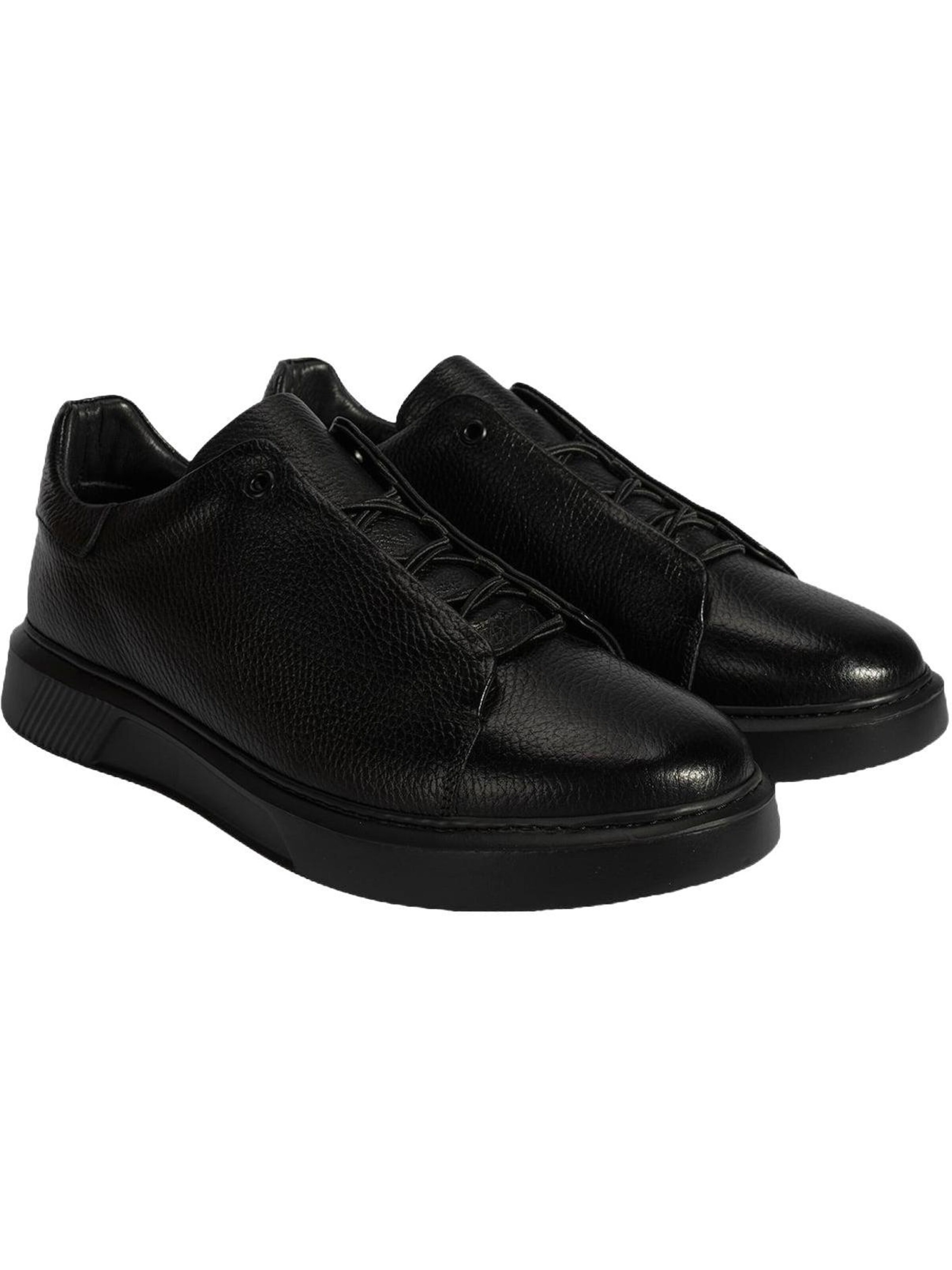 Desa Slip On 'Schnürschuhe'‌‌‌‌ in Schwarz: Vorderseite