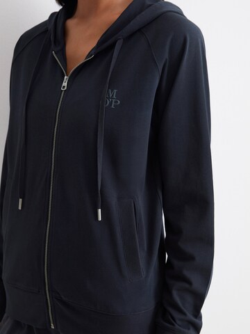 Marc O'Polo Sweatvest ' Heavy Jersey ' in Blauw