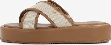 Mule Kazar en marron : devant