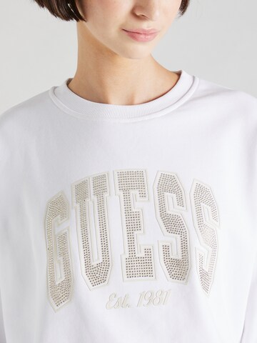 GUESS Sweatshirt in Weiß