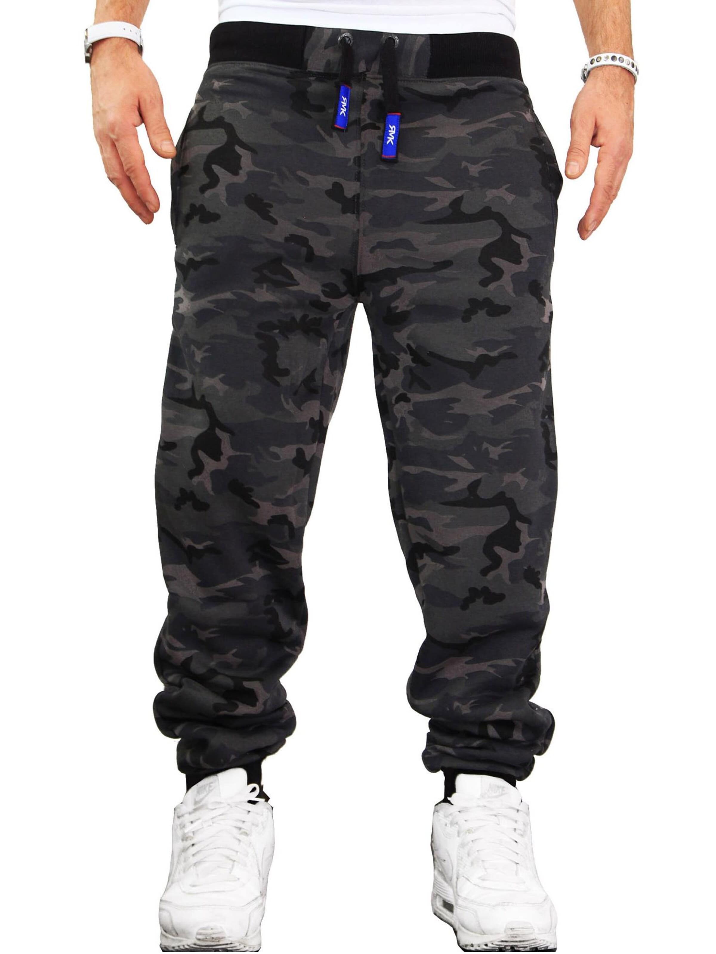 RMK Regular Workout Pants 'Camou Jogger' in Mixed colors: front