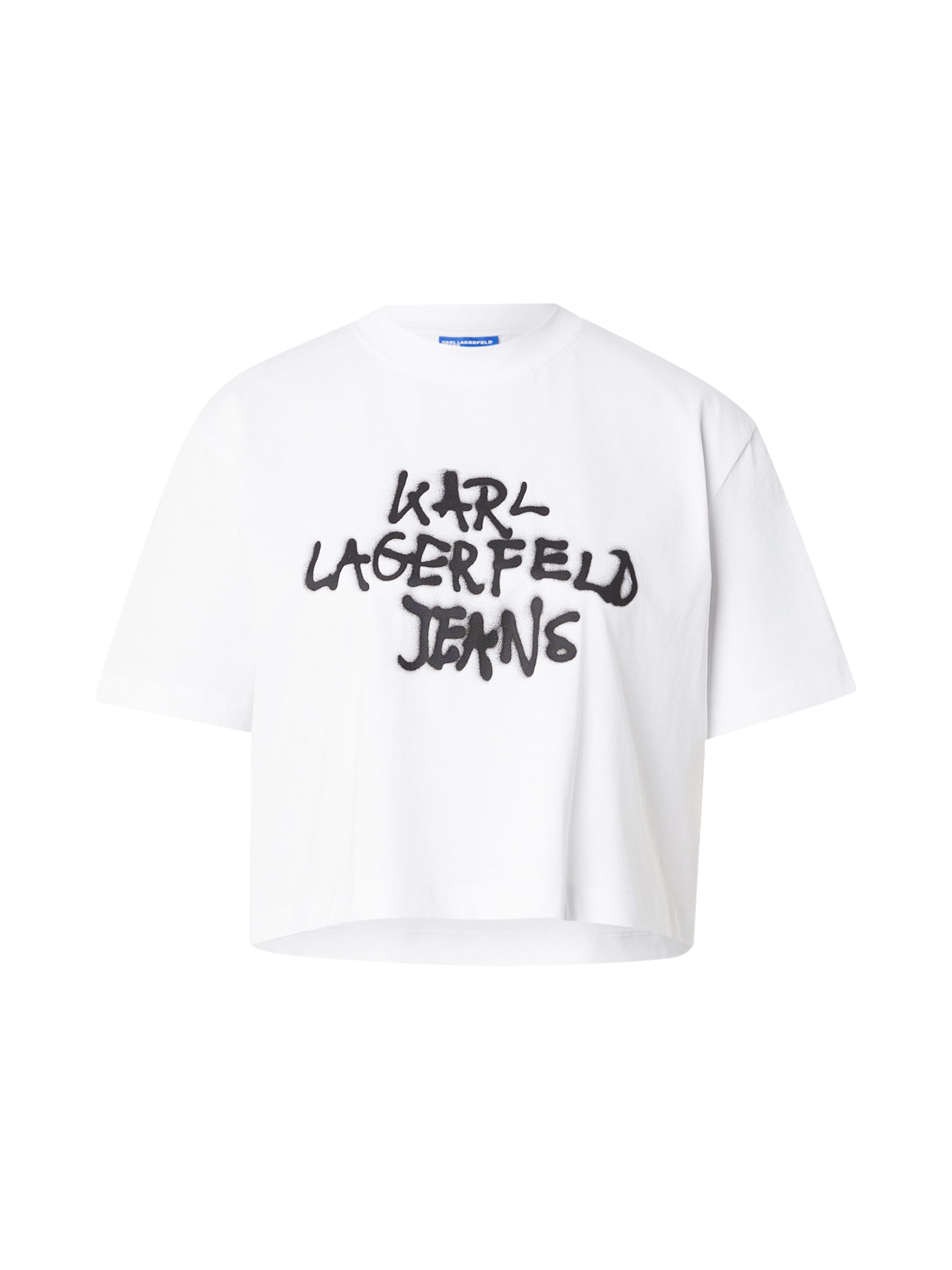 KARL LAGERFELD JEANS Shirt in Wit: voorkant