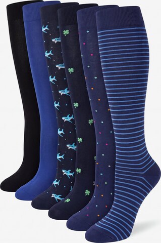 Ciocca Knee High Socks in Mixed colors: front