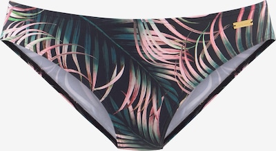 Pantaloncini per bikini LASCANA di colore verde / rosa / nero, Visualizzazione prodotti