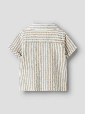 NAME IT Regularny krój Koszula 'NBMFEDENIS' w kolorze szary