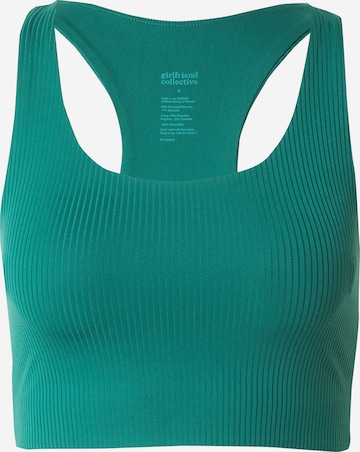 Girlfriend Collective Bustier Sports-BH 'PALOMA' i grønn: forside