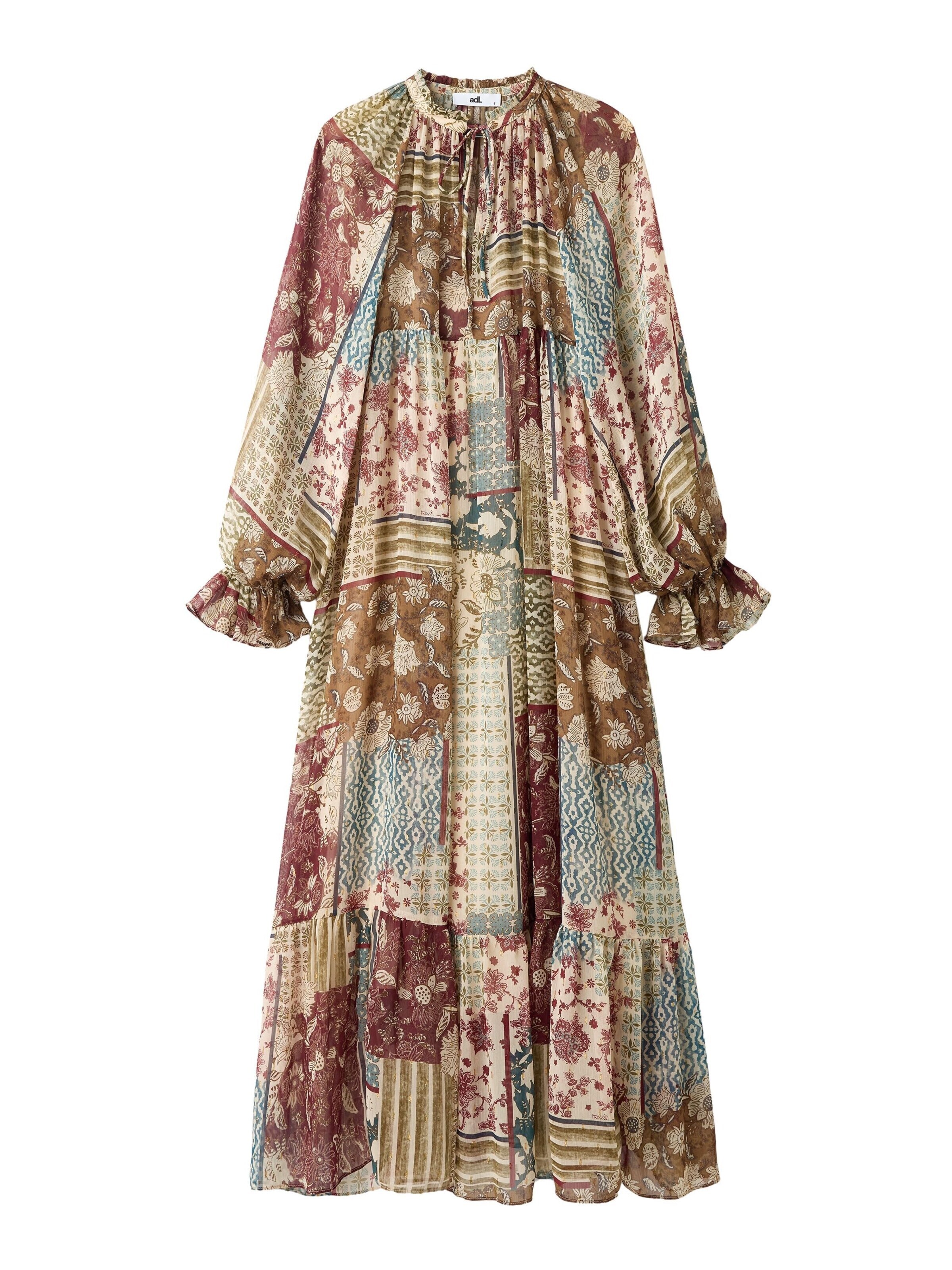Robe adl en marron : devant