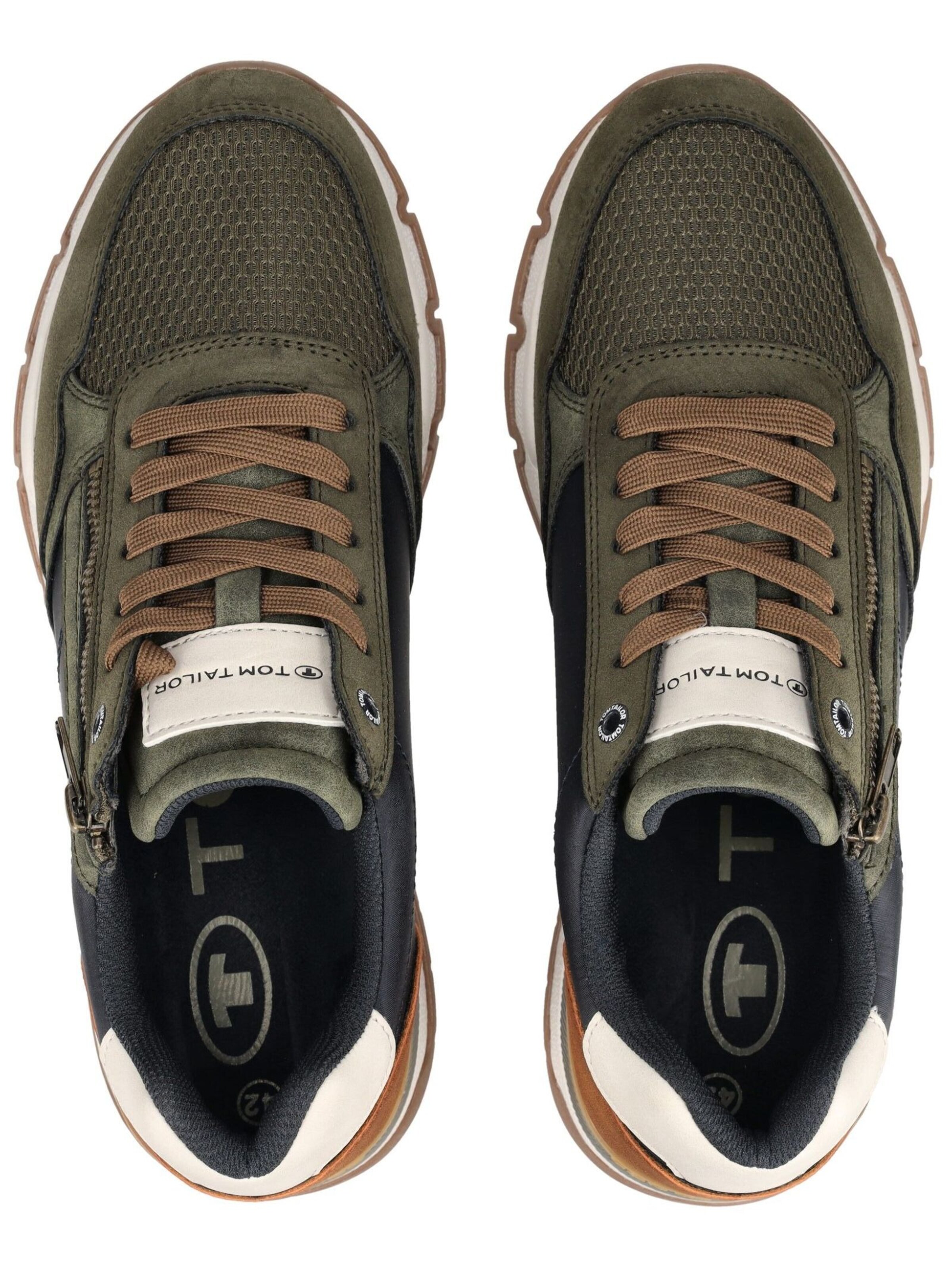 TOM TAILOR Sneakers in Green