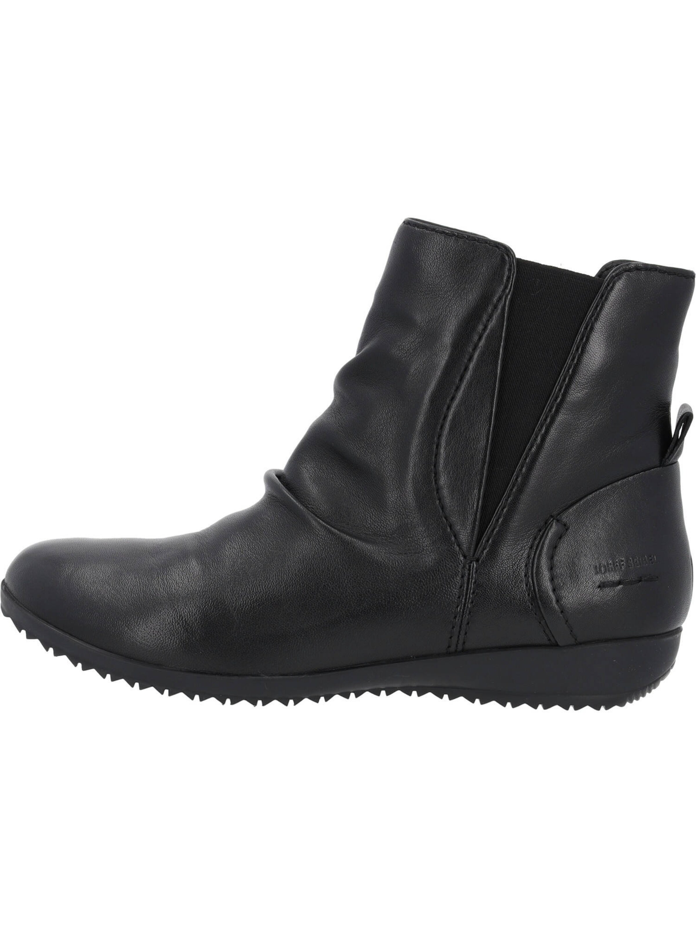 JOSEF SEIBEL Enkellaarsjes 'Naly' in Zwart