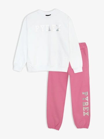 PYREX Set 'Tuta' in White: front