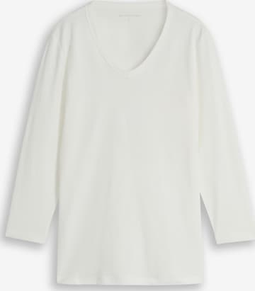 TOM TAILOR - Camiseta en blanco: frente