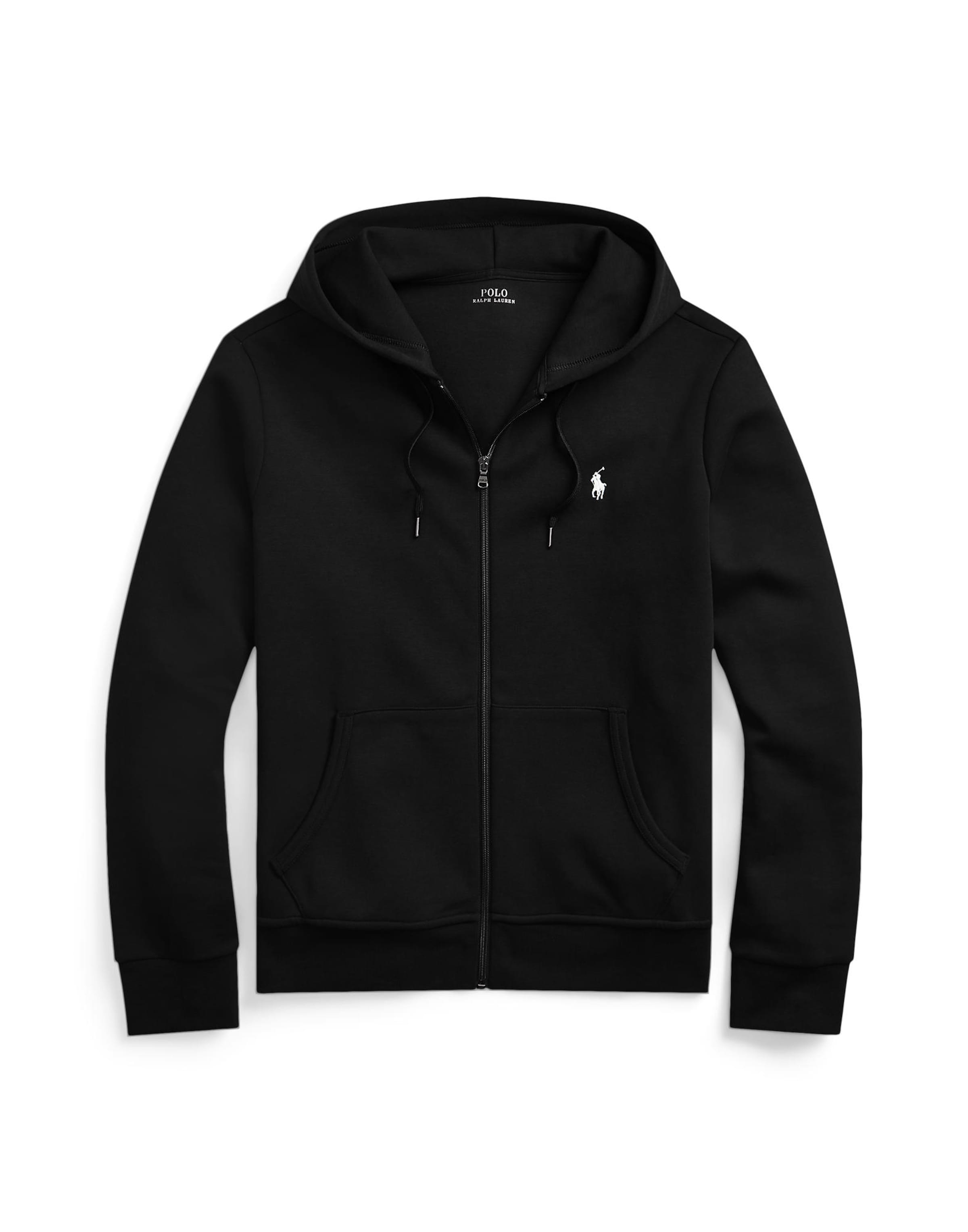 Veste de survêtement Polo Ralph Lauren en noir : devant