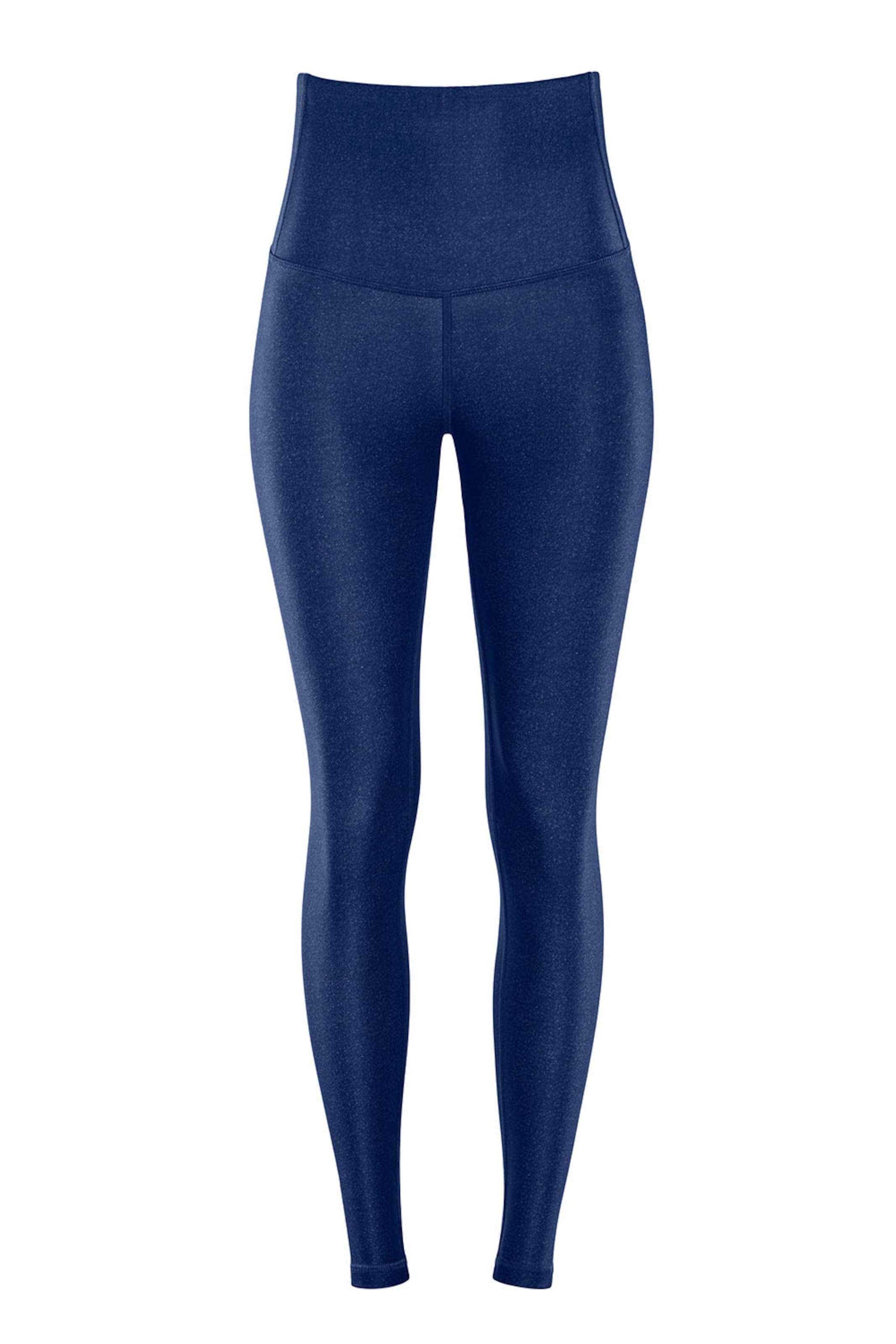 Winshape - Skinny Calças de desporto em azul: frente
