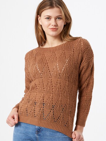 ZABAIONE Sweater 'Salina' in Brown: front