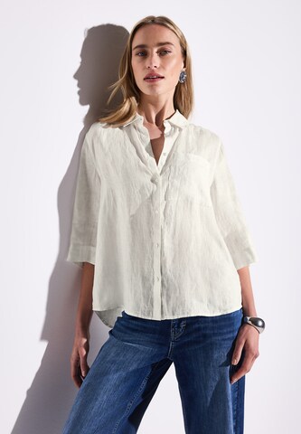 STREET ONE Blouse in White: front