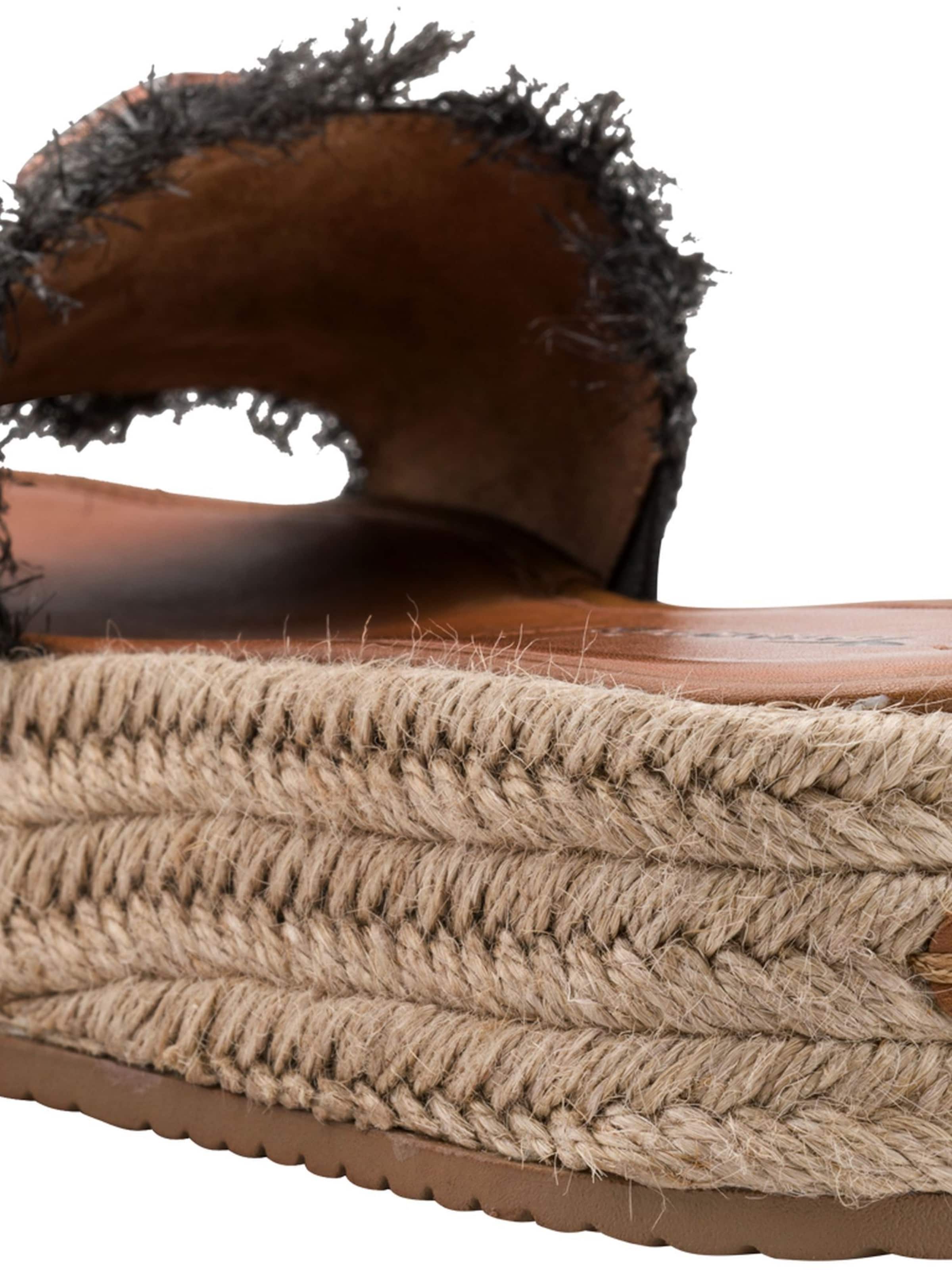 Mule Tamaris en noir